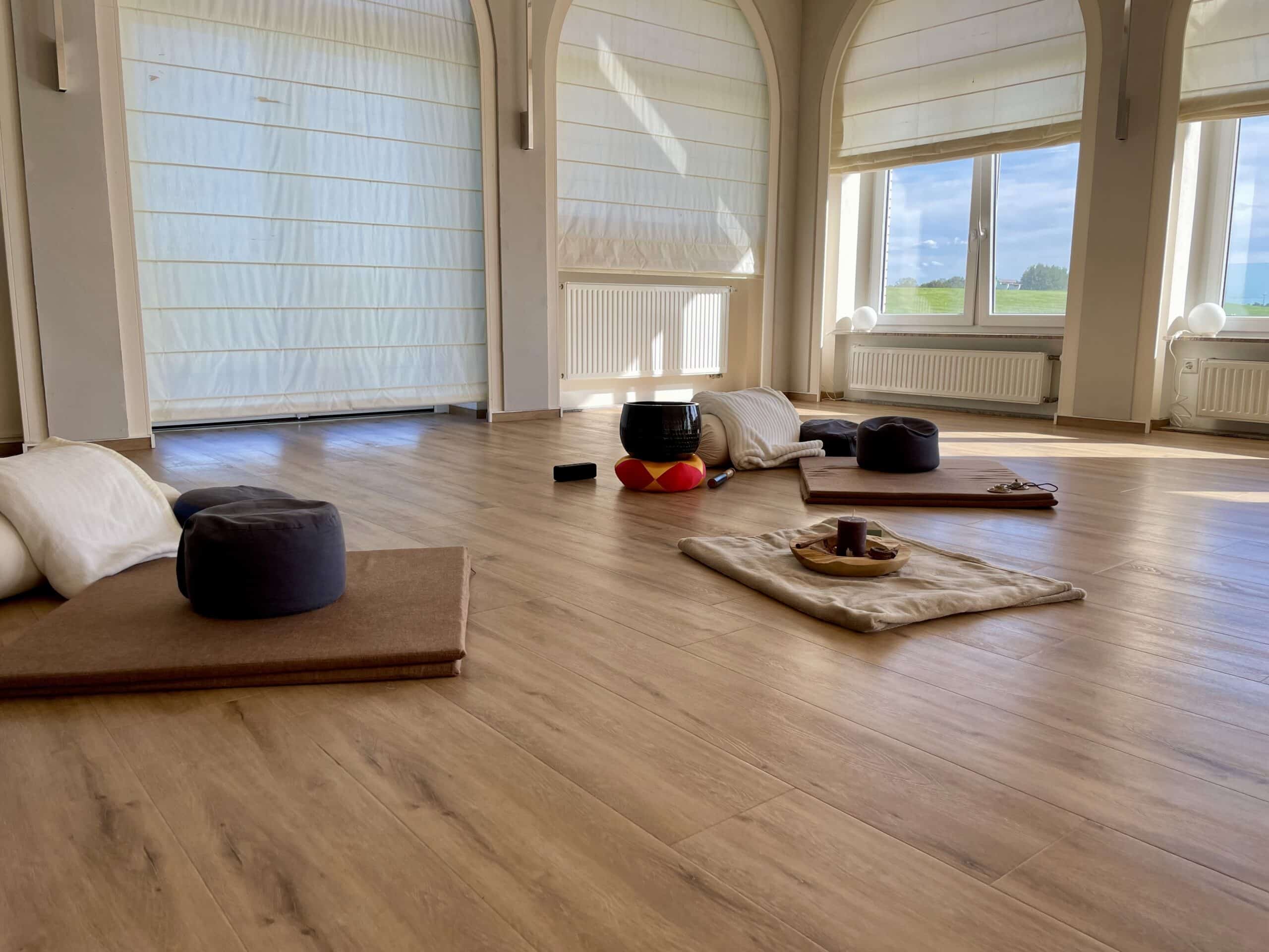 Retreat-Raum im upleven, Raum für dich & deine Essenz